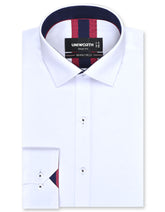 Plain White Tailored Smart Fit Shirt FS1596-2SF-14.5