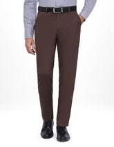 Chocolate Smart Fit Cotton Trouser FTC2530S-32