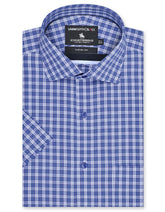 Check Navy Classic Fit Shirt FS2949RH-14.5