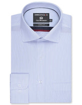 Stripe Navy Classic Fit Shirt FS2904-1RF-14.5