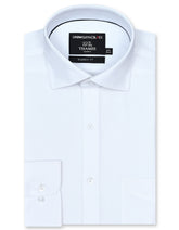 Plain White Classic Fit Shirt FS2299RF-14.5