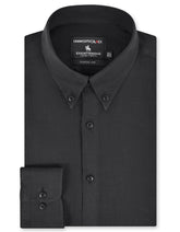 Plain Black Classic Fit Shirt FS2427-3RF-14.5