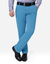Air Force Blue Plain Classic Fit Chino