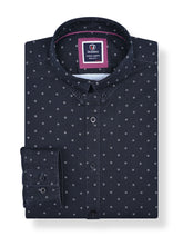 Black Basic Dotted Casual Shirt CS2444R-S