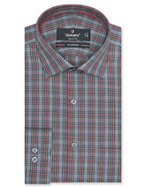 Check Grey Tailored Smart Fit Shirt FS1086SF-14.5