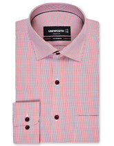 Check Red Classic Fit Shirt FS1172RF-14.5