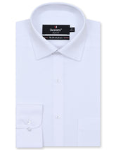 Plain White Tailored Smart Fit Shirt FS1316-22SF-14.5