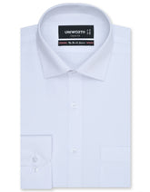 Plain White Classic Fit Shirt FS1318-16RF-14.5