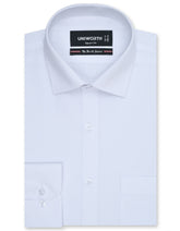 Plain White Tailored Smart Fit Shirt FS1318-16SF-14.5