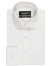 Plain Off White Classic Fit Shirt FS1319-6RF-14.5