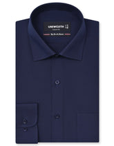 Plain Navy Classic Fit Shirt FS1320-3RF-14.5