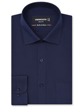 Plain Navy Tailored Smart Fit Shirt FS1320-3SF-14.5