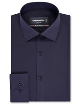 Plain Black Tailored Smart Fit Shirt FS1324-4SF-14.5