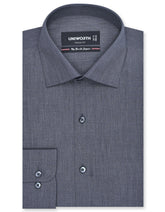 Charcoal Plain Classic Fit Shirt