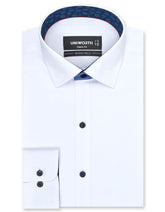 Plain White Classic Fit Shirt FS1596-4RF-14.5