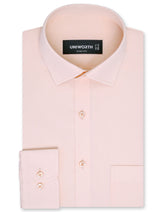Plain Peach Tailored Smart Fit Shirt FS1637SF-14.5
