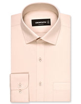 Plain Beige Classic Fit Shirt FS1638RF-14.5