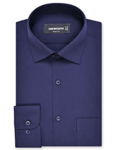 Plain Navy Tailored Smart Fit Shirt FS1648-1SF-14.5