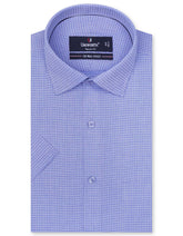 Self Blue Tailored Smart Fit Shirt FS20253SH-14.5