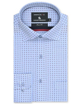Printed Sky Tailored Smart Fit Shirt FS20340SF-14.5