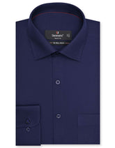 Self Navy Tailored Smart Fit Shirt FS20407SF-14.5