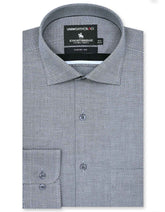 Self Grey Classic Fit Shirt FS20414RF-14.5