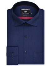 Self Navy Classic Fit Shirt FS20467RF-14.5