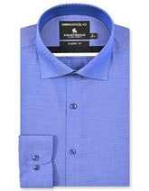 Self D Blue Classic Fit Shirt FS20481RF-14.5