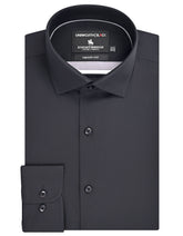 Plain Black Tailored Smart Fit Shirt FS2173-5SF-14.5