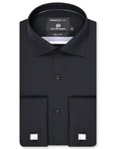 Plain Black Classic Fit Shirt FS2173RD-14.5