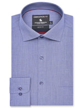 Plain Blue Tailored Smart Fit Shirt FS2343-3SF-14.5