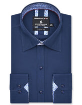 Plain Royal Blue Classic Fit Shirt FS2352-2RF-14.5