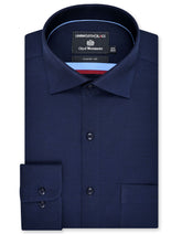 Plain Navy Classic Fit Shirt FS2380-2RF-14.5