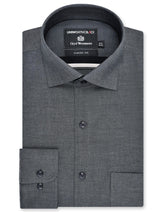 Plain Charcoal Classic Fit Shirt FS2381-2RF-14.5