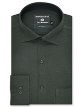 Plain D Green Tailored Smart Fit Shirt FS2383-1SF-14.5