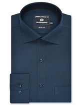 Plain Teal Classic Fit Shirt FS2384-1RF-14.5