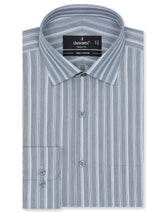 Stripe Grey Tailored Smart Fit Shirt FS2742-2SF-14.5