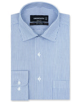 Stripe Navy Tailored Smart Fit Shirt FS2751-1SF-14.5