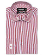 Stripe Red Classic Fit Shirt FS2788-1RF-14.5