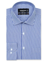 Stripe Navy Tailored Smart Fit Shirt FS2790-1SF-14.5