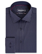 Stripe Black Tailored Smart Fit Shirt FS2851SF-14.5