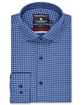 Check Blue Classic Fit Shirt FS2932-1RF-14.5