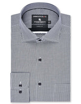 Check Black Classic Fit Shirt FS2939-1RF-14.5