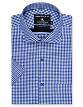 Check Navy Classic Fit Shirt FS2950RH-14.5