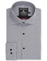 Check Black Classic Fit Shirt FS2988RF-14.5