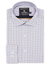 Check Brown Tailored Smart Fit Shirt FS2994SF-14.5
