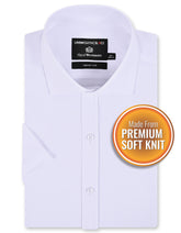 Formal Shirt Knit White 14? FSK05SH Uni Black FSK05SH-14.5