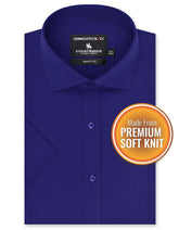 Plain Royal Blue Smart Fit Shirt FSK46SH-14.5