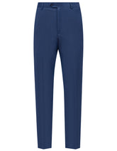 Blue Texture Formal Trouser Tailored Smart Fit FT2658S-30