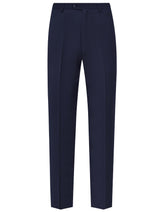 Navy Texture Formal Trouser Tailored Smart Fit FT2663S-30